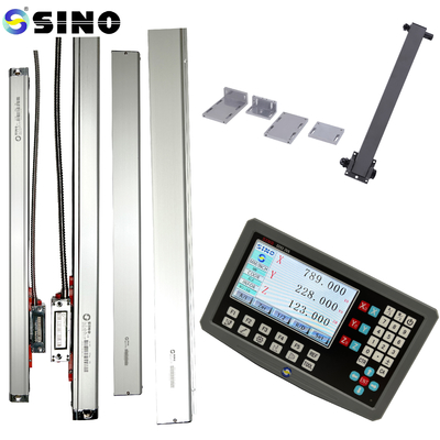 LCD profesional SDS2-3VA DRO 3 sumbu Digital Meter Membaca Untuk Mesin Penggilingan Kecil