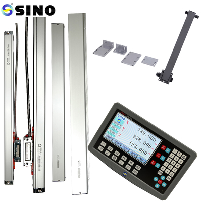 SDS2-3VA 3 Axis Digital Readout DRO Grider Digital Readout Display 5um Optical Ruler Linear Scale Encoder