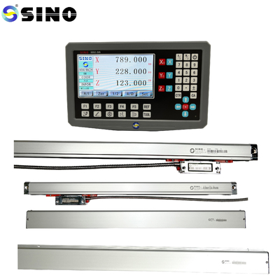 LCD profesional SDS2-3VA DRO 3 sumbu Digital Meter Membaca Untuk Mesin Penggilingan Kecil