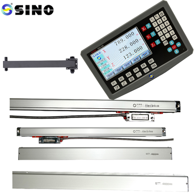 SDS2-3VA SINO Tiga sumbu Digital Membaca Dro Skala Linear 5mikron Linear Encoder