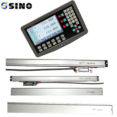 SINO 3 Axis DRO Digital Reading TTL Input Signal Untuk Mesin Milling Lathe