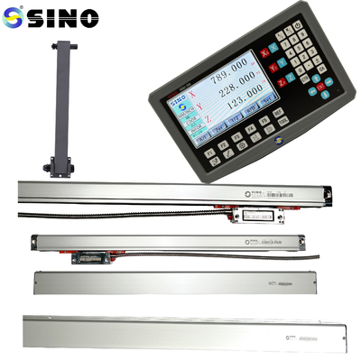 SINO 3 Axis DRO Digital Reading TTL Input Signal Untuk Mesin Milling Lathe