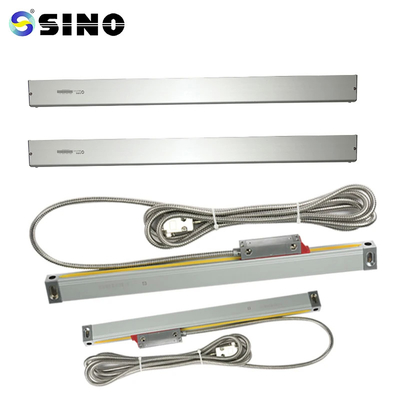 Precision Aluminium Slim Linear Scale With EIA-422 Output Untuk Mesin Bor Lathe