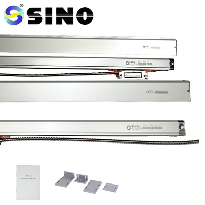 Slim Aluminium Linear Scale With EIA-422 Output Untuk Lathe Boring Milling Machine