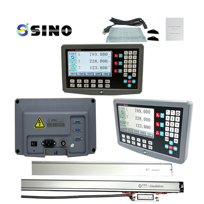 IP67 3 Axis Digital Readout SINO SDS2-3VA Linear Scale Encoder Untuk Mesin Penggilingan