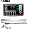 Set lengkap SINO 3 Axis Dro Digital Reading Metal Case KA-300 Skala kaca linier untuk mesin lathe milling