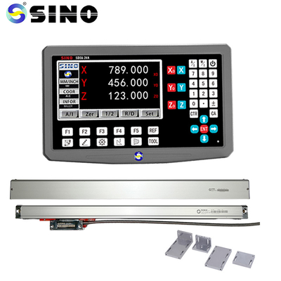 RoHS 3 Axis DRO Kit Milling Lathe Grider Digital Reading Display 5um Optical Ruler Linear Scale Encoder