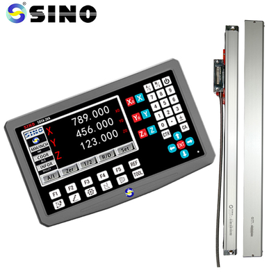 Dro Presisi Tinggi 3 Axis Digital Reading System Optical Digital Linear Scale Dengan Besi