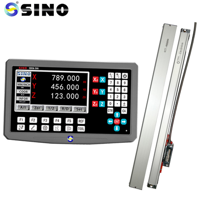 1um Linear Scale Encoder Dengan 3 Axis Digital Reading Sino SDS6-3VA Lathe Milling DRO Set