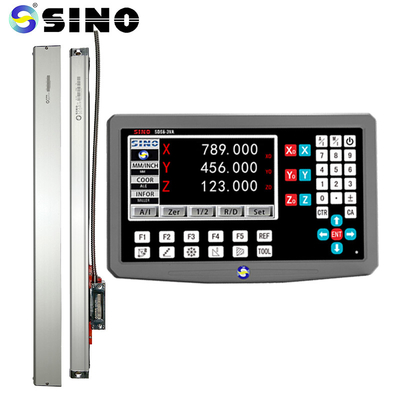 SINO 3 Axis DRO Measuring Machine SDS6-3Va Digital Readout System Linear Encoder Untuk Milling Lathe CNC RoHS