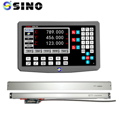 SINO SDS6-3VA 3 Axis LCD Digital Readout System DRO Display Sensor Kaca Skala Linear