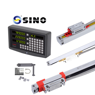 SION SDS6-3VA 3 Axis Metal Case Digital Reading DRO Skala Linear Kit Mesin Penggilingan