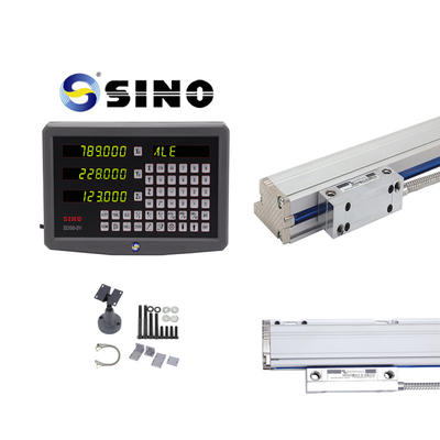 SINO DRO SDS6-3V 3 Axis Digital Reading System Dengan TTL Linear Encoder Ruler untuk mesin bubut