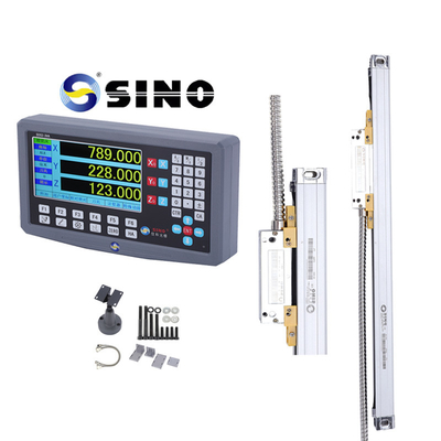 SDS2-3VA-Dro High-Resolution Digital Reading Display And SINO Enclosed Grating Ruler Dalam Berbagai Pengolahan Logam