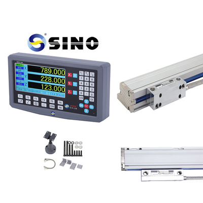Pengukuran dengan SINO 3 Axis Digital Reading SDS2-3VA 5 Micron Linear Encoders