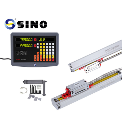 SINO Digital Linear Scale Grating Ruler SDS2MS Dua sumbu Skala Kaca Linear Pada Tampilan Membaca Digital