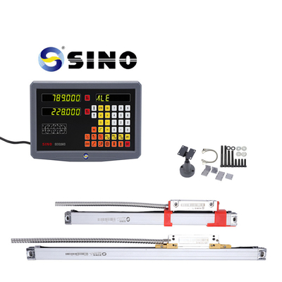 SDS 2MS 2-Axis Digital Reading Dro Panel Warna Skala Linear Seri Milling Machine