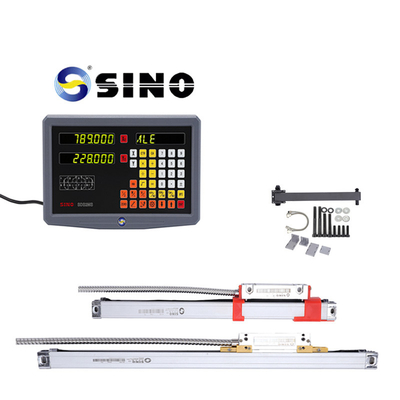 SINO SDS2MS 2 Axis Digital Reading Dengan LED Screen Untuk Lathe, Multifungsi DRO Sistem Pengukuran
