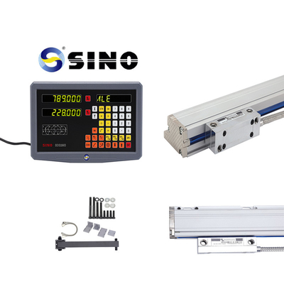 SINO SDS2MS 2 Axis Digital Reading Dengan LED Screen Untuk Lathe, Multifungsi DRO Sistem Pengukuran
