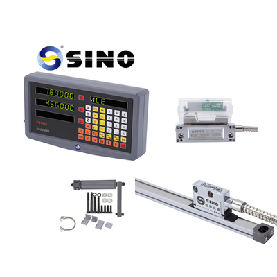 SINO SDS2-3MS Digital Display Pengolahan Industri Dengan Mesin Penggilingan 2 sumbu linier