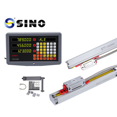 SINO SDS2-3MS Digital Display Pengolahan Industri Dengan Mesin Penggilingan 2 sumbu linier