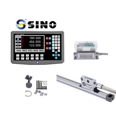 Untuk digunakan dengan mesin penggilingan, SDS6-3VA 3 Axis Dro Digital Readout Display dengan Skala Kaca Linear Encoder Grating