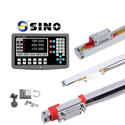 SINO SDS6-3VA 3 Axis DRO Digital Reading Out Display Untuk Lathes, Linear Glass Scale Encoder, Grating Ruler