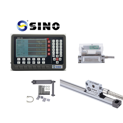 SINO SDS5-4VA Digital Display DRO Lathe Machine Digital Encoder Kaca Skala Linear