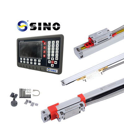 Mendukung 4-Axis SINO SDS5-4VA Digital Reading Display dan KA Linear Glass Grating Ruler