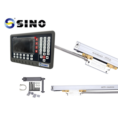 Mendukung 4-Axis SINO SDS5-4VA Digital Reading Display dan KA Linear Glass Grating Ruler