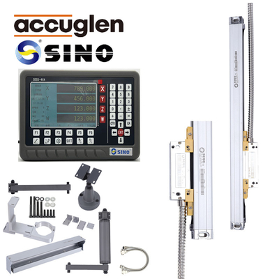 SDS 5-4VA 4-Axis Sino Digital Reading Display Dengan Layar LCD Besar Dan Multifunctional Grating Ruler