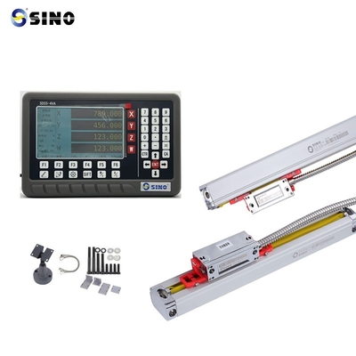 Sistem Encoder Skala Linier Empat Aksis, Kit Membaca Digital Mill DRO SINO SDS5-4VA