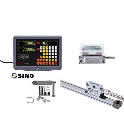 DRO Mini Ukuran 100V-240V Multi Fungsi SINO Dua sumbu Mesin Lathe