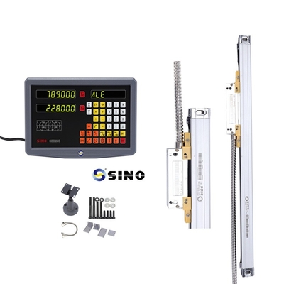 Digital Reading KA300 Glass Linear Scale Sino SDS2MS DRO Untuk Mesin Lathe Milling