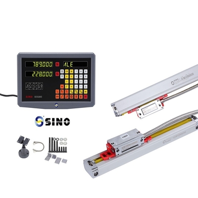 TTL EIA-422 Sinyal SINO DRO SDS2MS 2 Axis Digital Reading Untuk Mesin Penggiling Mesin