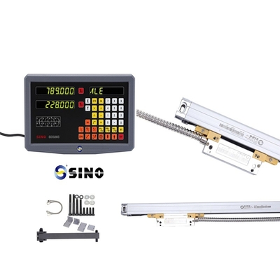 SINO SDS2MS Digital Reading 2 Axes Optical Angle Linear Encoder Panjang 7-102cm Untuk mesin penggilingan