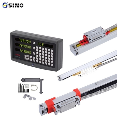 Metal 3 Axis Digital Readout System SDS6-3VA Dengan Tinggi Precision Optical Digital Linear Scale untuk mesin lathe milling