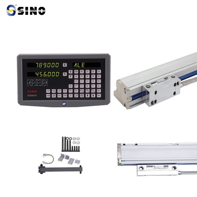 SINO 2-Axis SDS6-2V Digital Reading Display dengan Skala Kaca Linear