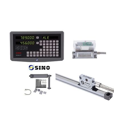 SDS6-2V Dua sumbu SINO Digital Reading System DRO Untuk Milling Lathe 50-60HZ