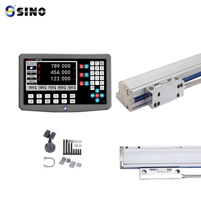Dengan Skala Linear Digital Optik dari Logam Presisi Tinggi Sistem Membaca Digital 3 Axis