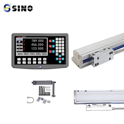 Sensor kaca dengan tampilan DRO dan sistem pembacaan digital LCD 3-Axis, SINO SDS6-3VA