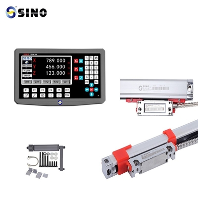 SINO SDS6-3V 2/3 Axis Pembacaan Digital Kelas Linear Endoder Skala KA600-1300mm DRO Display 5um