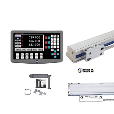 Penggilingan / Lathe SINO SDS6-3VA 3-Axis Digital Reading System DRO Mesin Pengukuran RS232C