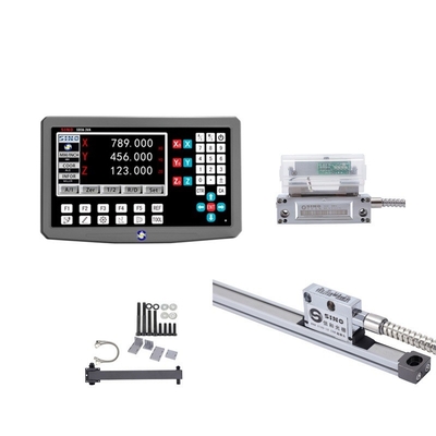 3 Axis Digital Reading Linear Scale Grating Encoder Sino SDS6-3VA Lathe Milling DRO Set