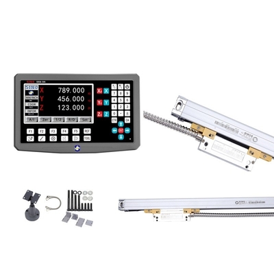 SINO 3 Axis SDS6-3 Digital Gauge Bandsaw Dengan Linear Scale Grating Ruler Untuk Milling Machine Lathe