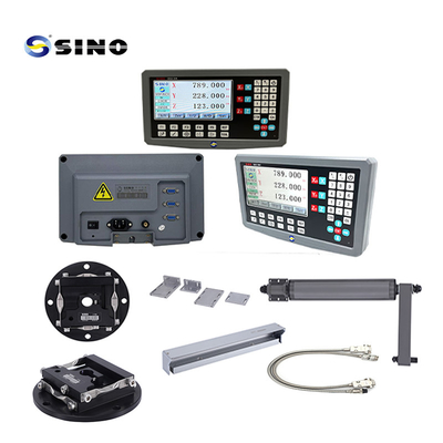 SINO SDS2-3VA 3 Axis DRO Pembacaan Digital 3 Sino Linear Scale Encoder Untuk Penggilingan Bubut