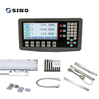 SINO SDS2-3VA 3-Axis Digital Readout System Dengan KA300-70mm Linear Scale Optical Encoder