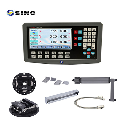 SINO SDS2-3VA 3-Axis Digital Readout System Dengan KA300-70mm Linear Scale Optical Encoder