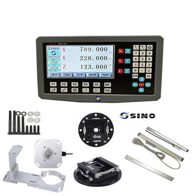 SINO SDS2-3VA 2 Axis RS422 Untuk Mesin Lathe DRO Sinyal Membaca Digital Dengan Enkoder Linear