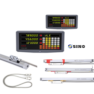Sistem Membaca Digital SINO SDS2-3MS Dengan Tampilan Numerik 3-Koordinat Untuk Mesin Lathe dan Milling
